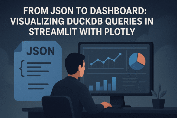 From JSON to Dashboard: Visualizing DuckDB Queries in Streamlit with Plotly