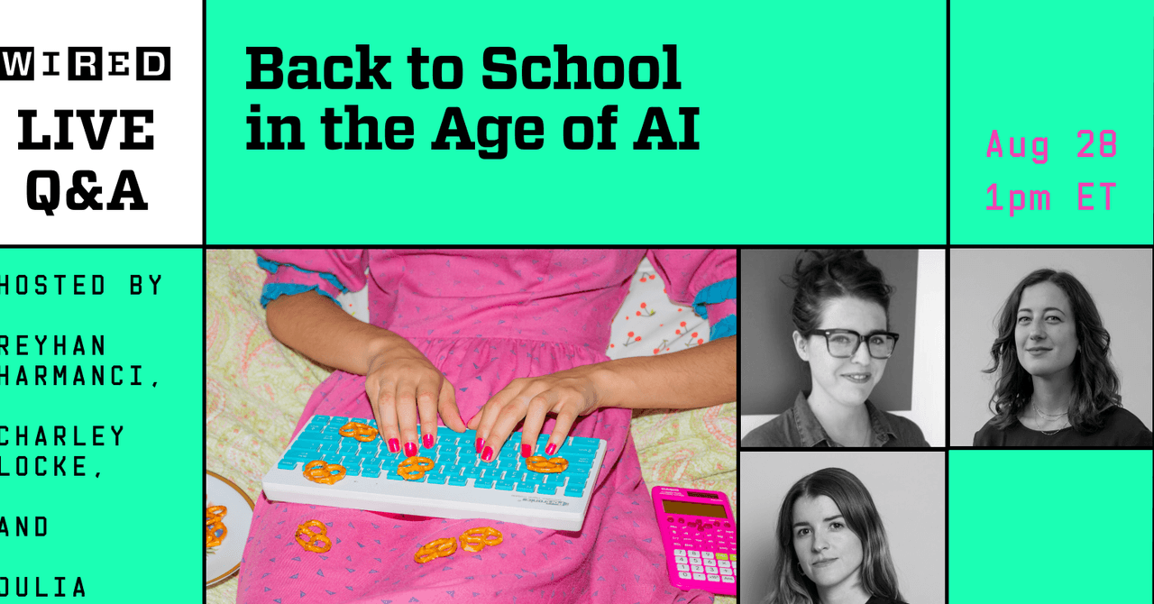 Watch Our Livestream Replay: Back to School in the Age of AI