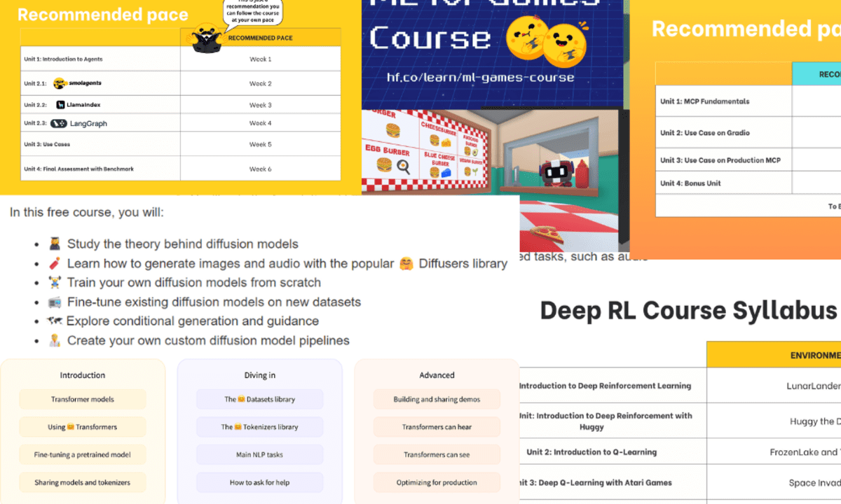 5 Free AI Courses from Hugging Face