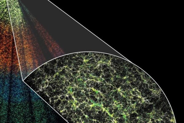 Desi Map Galaxy Distribution