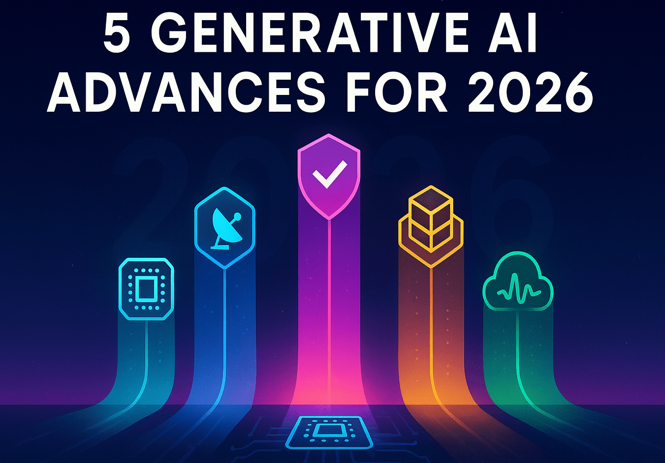 5 Cutting-Edge Generative AI Advances to Watch in 2026