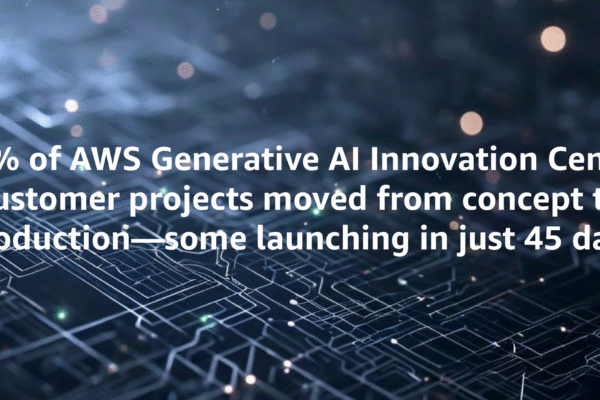 Beyond pilots: A proven framework for scaling AI to production | Amazon Web Services