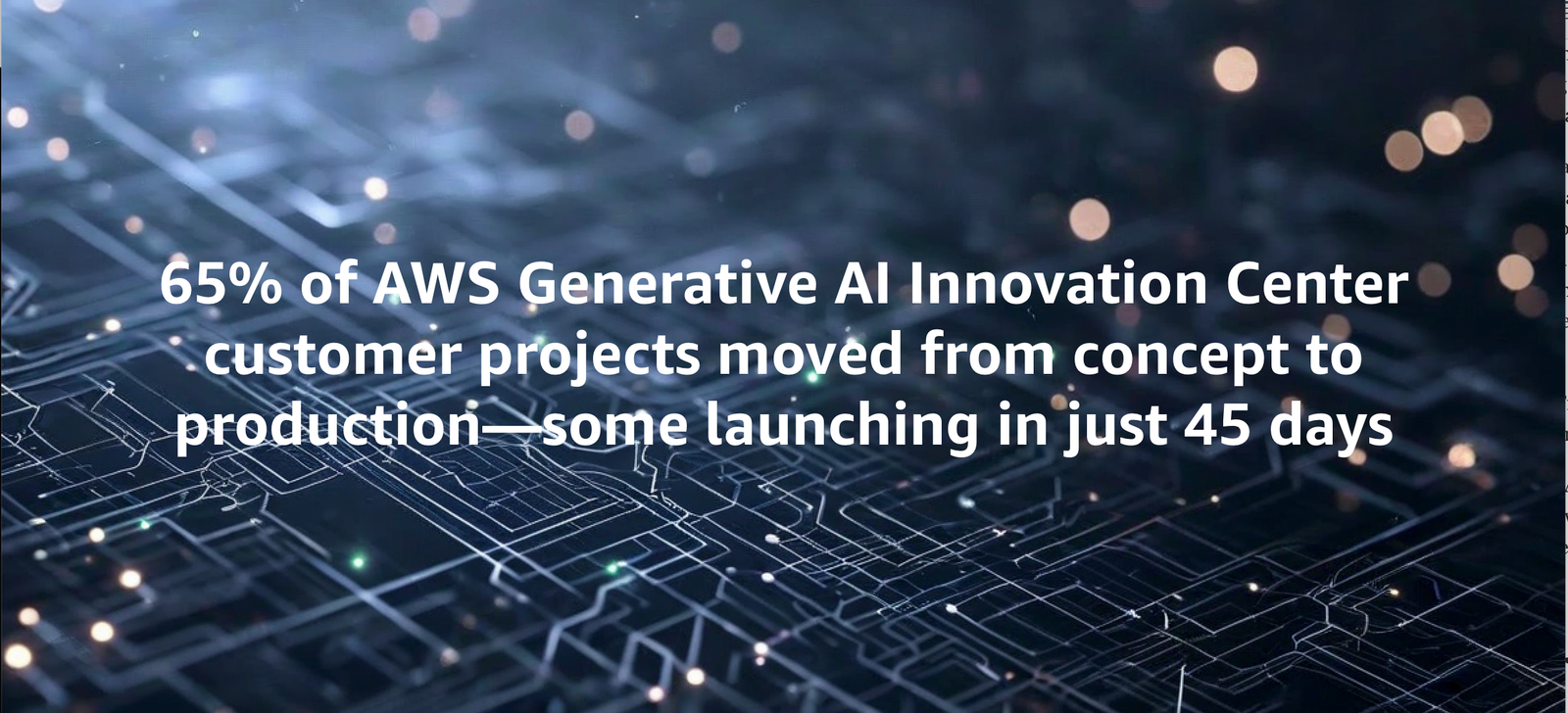Beyond pilots: A proven framework for scaling AI to production | Amazon Web Services