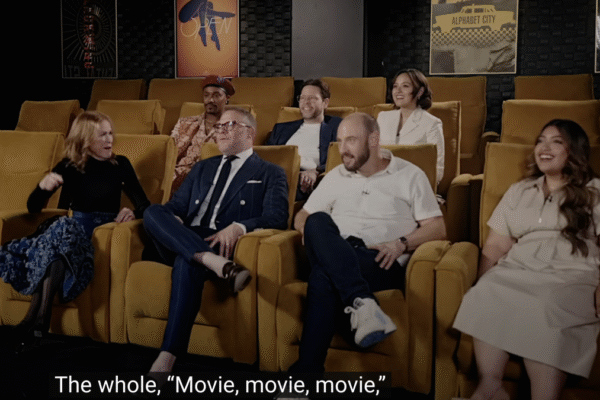 'The Studio' cast rewatching the finale together is a fun time