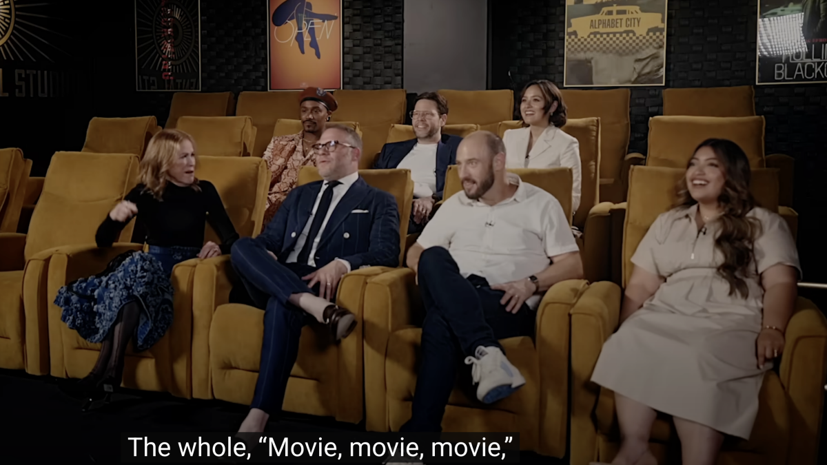 'The Studio' cast rewatching the finale together is a fun time