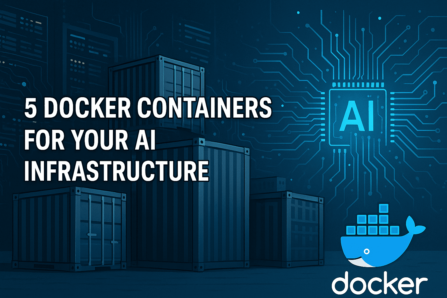 5 Docker Containers for Your AI Infrastructure