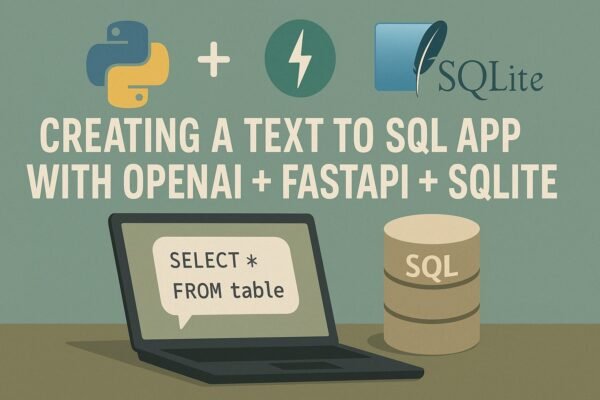 Creating a Text to SQL App with OpenAI + FastAPI + SQLite