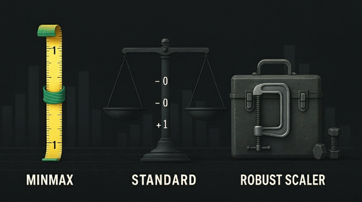 MinMax vs Standard vs Robust Scaler: Which One Wins for Skewed Data?