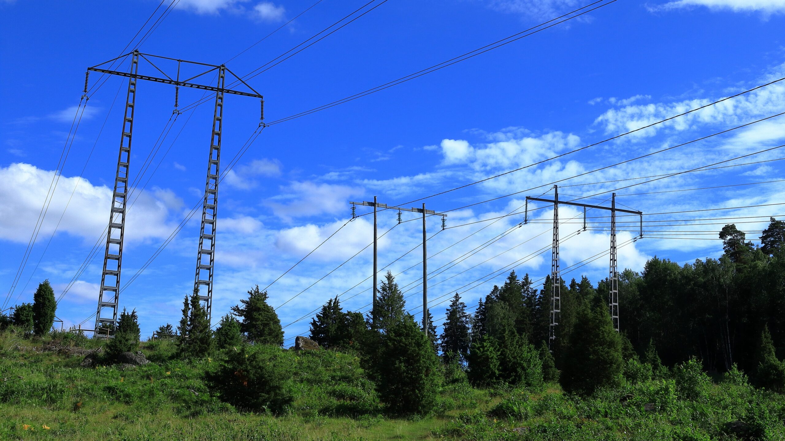 Stromleitung Schweden