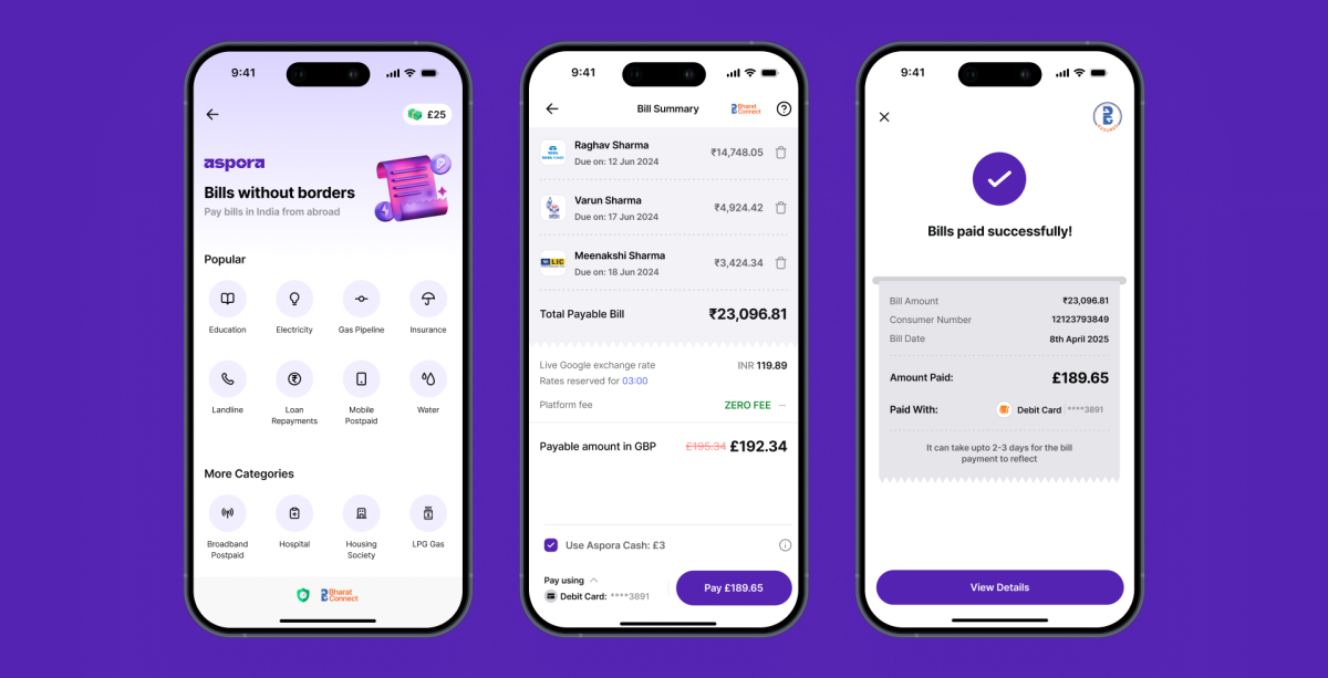 Sequoia-backed fintech Aspora will let Indian diaspora pay bills back home | TechCrunch