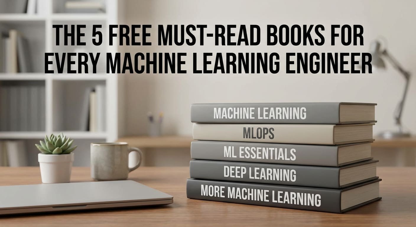 The 5 FREE Must-Read Books for Every Machine Learning Engineer