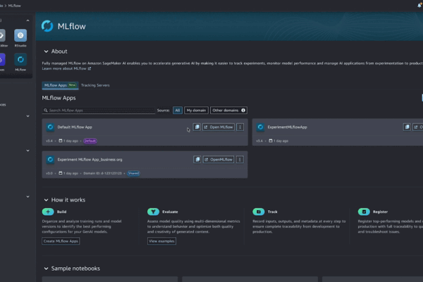Scaling MLflow for enterprise AI: What’s New in SageMaker AI with MLflow | Amazon Web Services