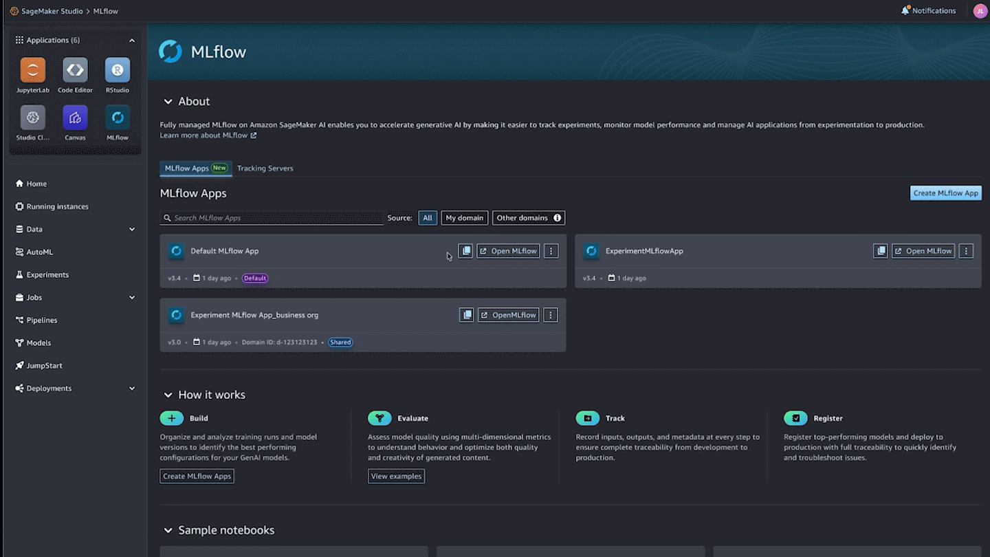 Scaling MLflow for enterprise AI: What’s New in SageMaker AI with MLflow | Amazon Web Services