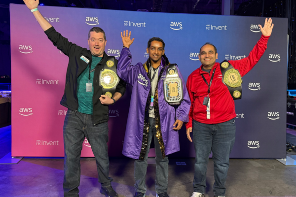 Figure 1: Left to right: Ross, Hemanth, Deepesh