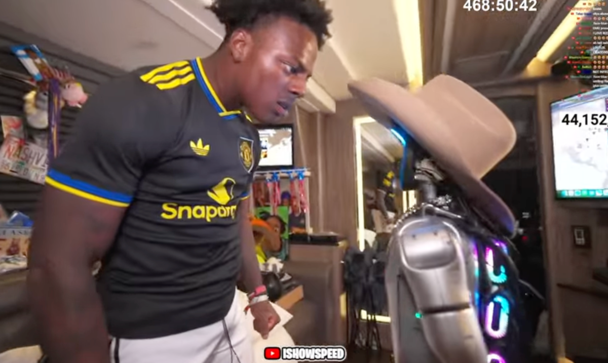 Creator IShowSpeed sued for allegedly punching, choking viral humanoid Rizzbot | TechCrunch