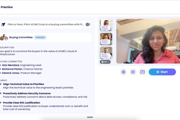 Yoodli AI roleplays platform