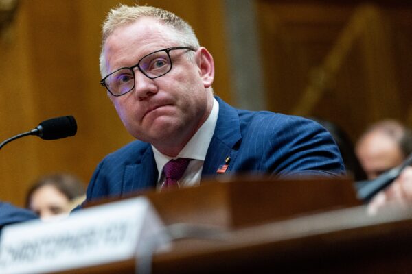 CISA Director nominee Sean Plankey Senate confirmation hearing on Capitol Hill, Washington, USA  Director of the Cybersecurity and Infrastructure Security Agency (CISA) nominee Sean Plankey responds to a question from a senator during his Senate Homeland Security and Governmental Affairs committee confirmation hearing on Capitol Hill in Washington, DC, USA, 24 July 2025. Plankey, President Donald Trump's choice to lead the CISA, faces opposition from Democratic Senators for his current role as an adviser at the Department of Homeland Security.
