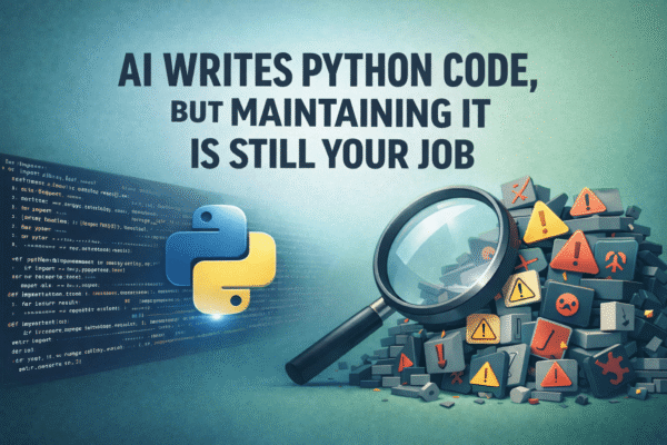 AI Writes Python Code But Maintaining It Is Still Your Job