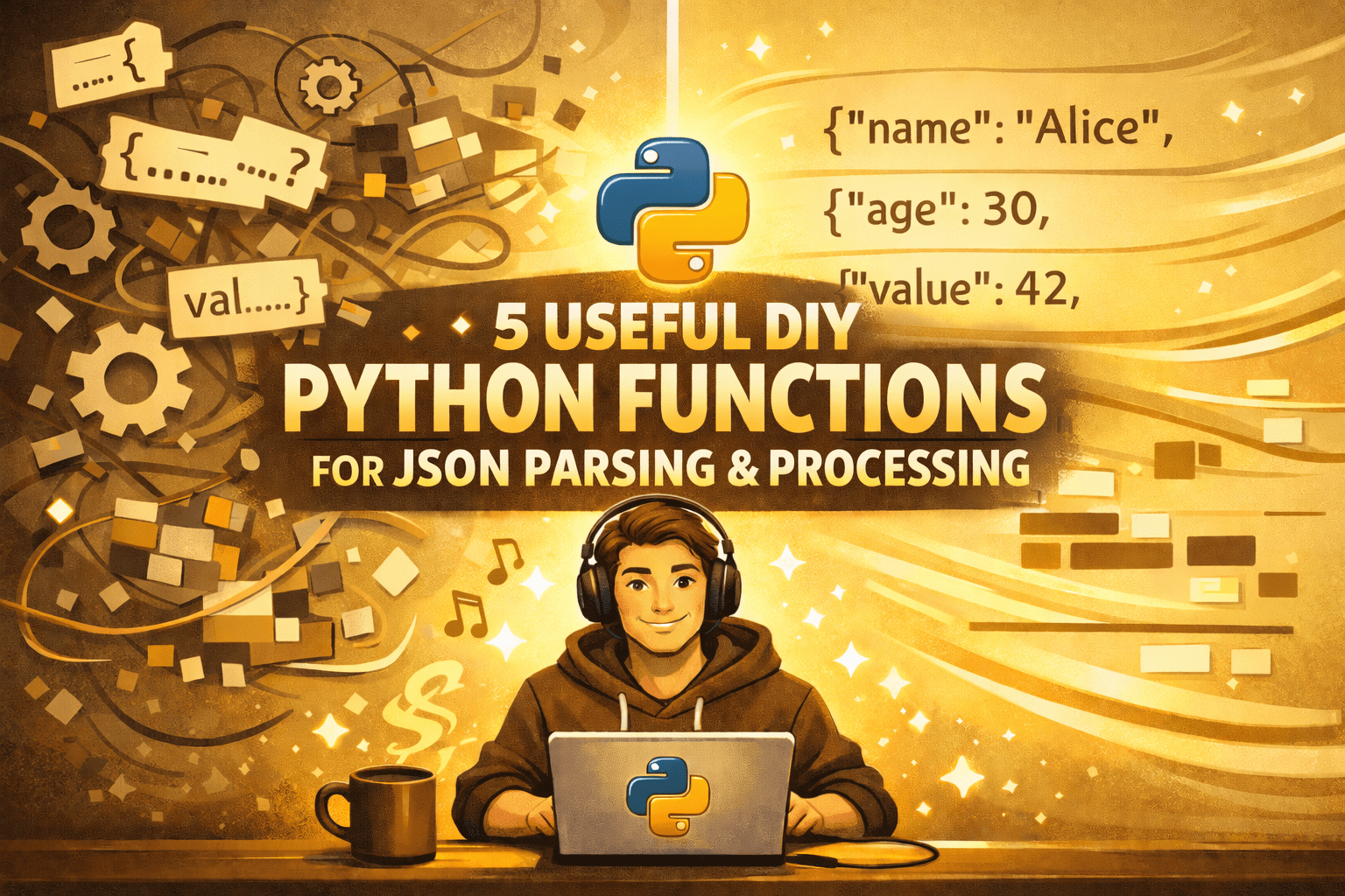 5 Useful DIY Python Functions for JSON Parsing and Processing