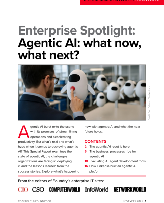 Agentic AI: what now, what next?