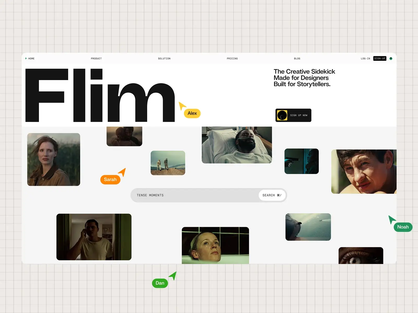 A Site for Sore Eyes: Combining GSAP and Webflow to Showcase Flim