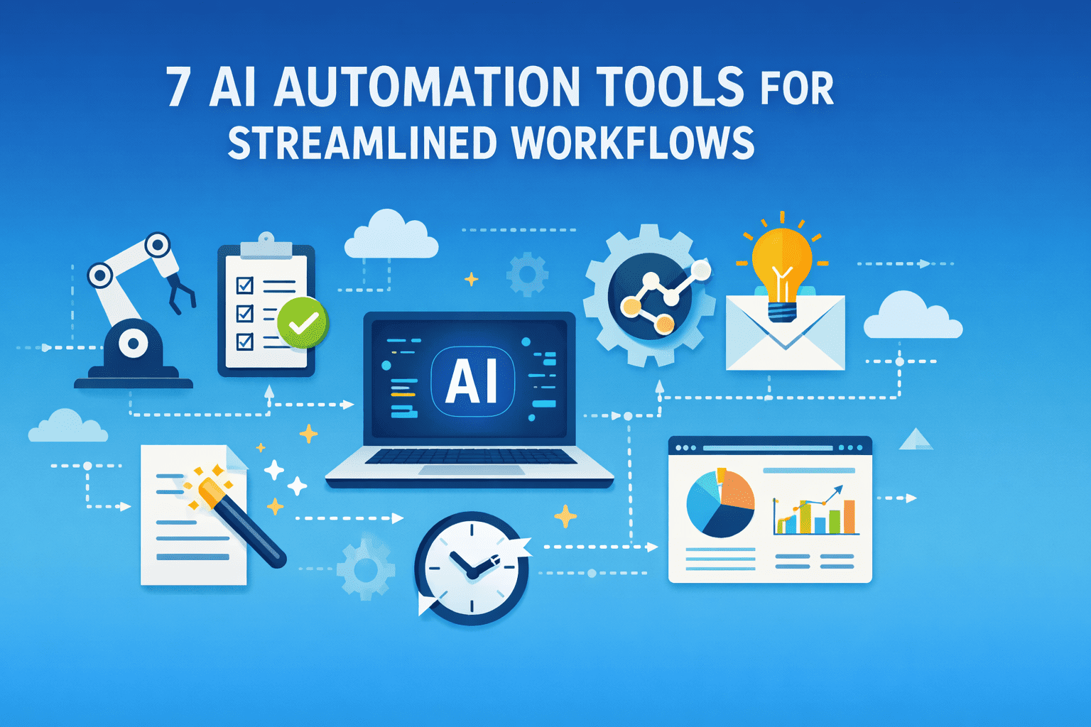 7 AI Automation Tools for Streamlined Workflows