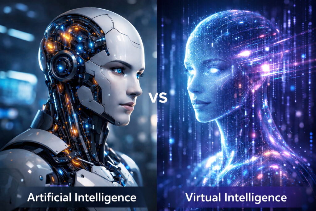 Artificial Intelligence vs Virtual Intelligence