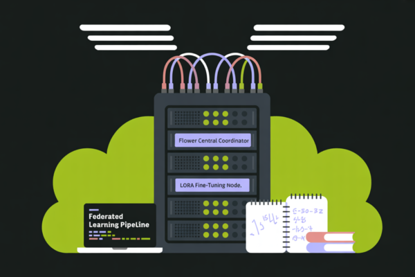 How to Build a Privacy-Preserving Federated Pipeline to Fine-Tune Large Language Models with LoRA Using Flower and PEFT