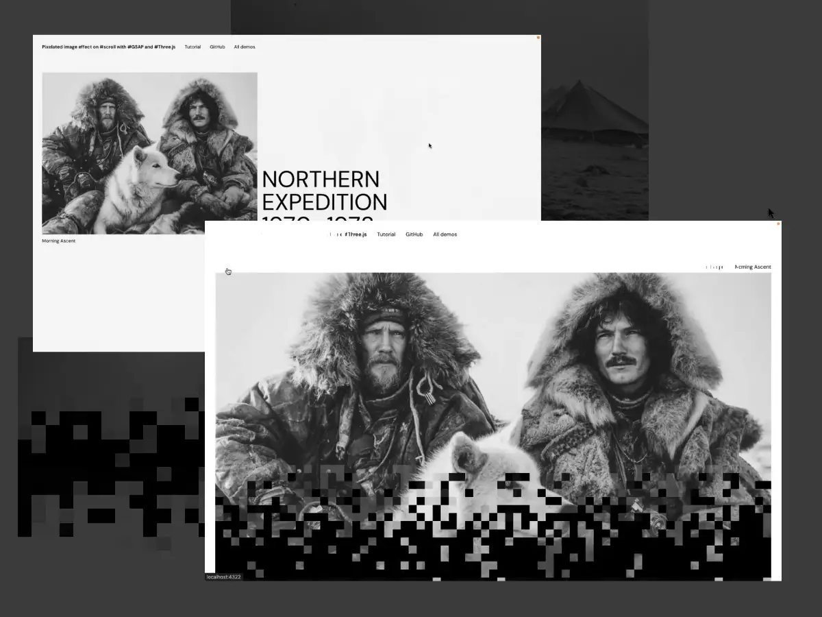 Building a Scroll-Revealed WebGL Gallery with GSAP, Three.js, Astro and Barba.js